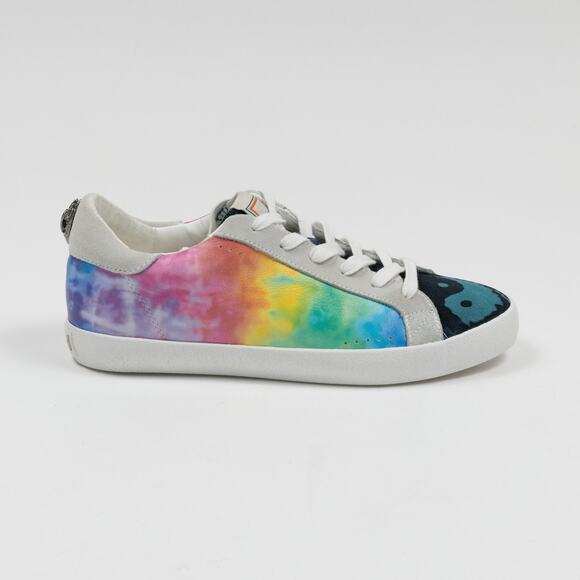 Kurt Geiger Women Lexi Tie-Dye Lace-Up Sneakers Multi Size 8.5/39 - Picture 1 of 7